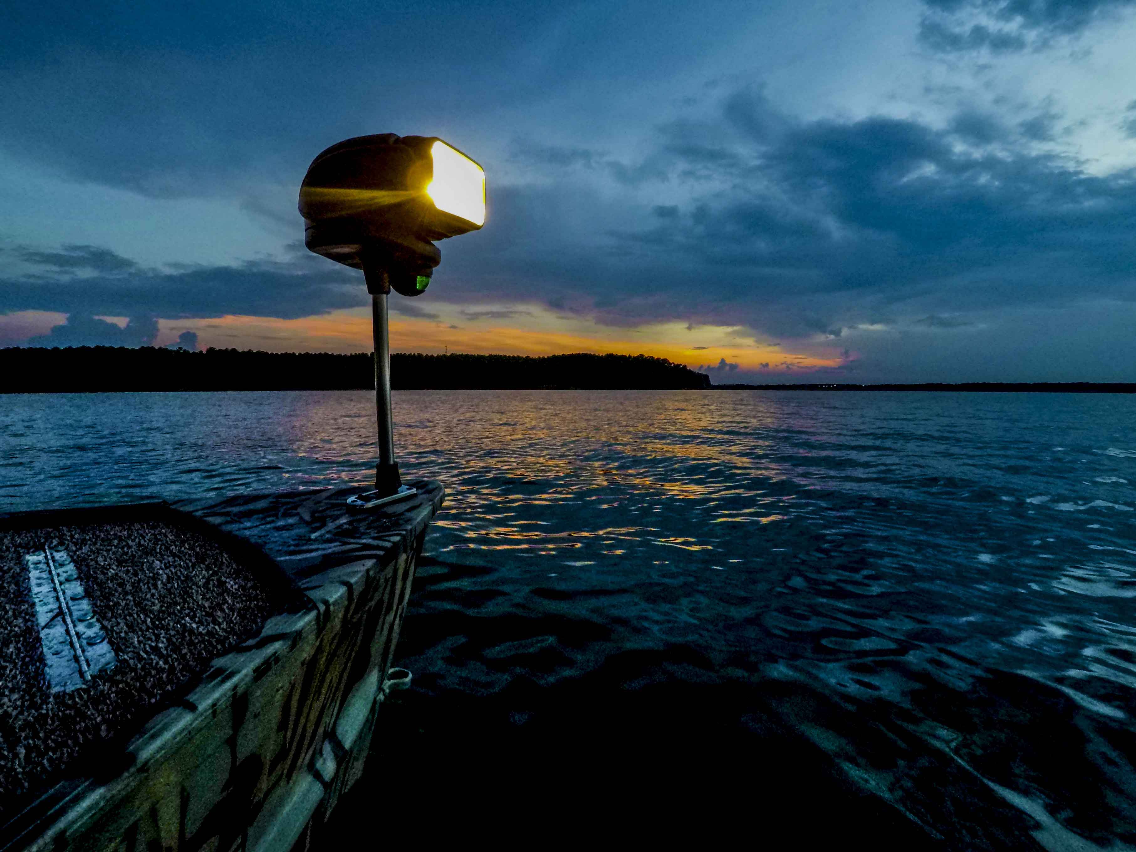 gobee light on a boat