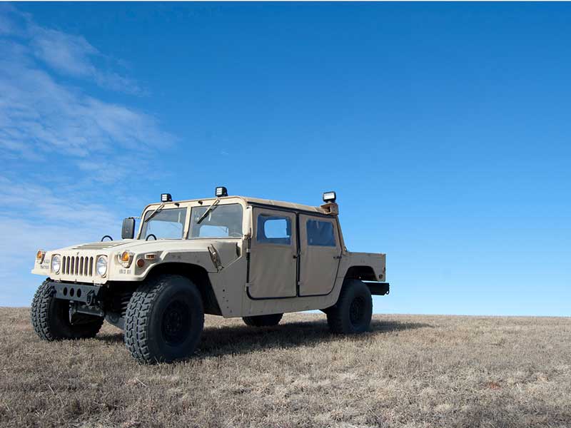 military pan tilt searchlights