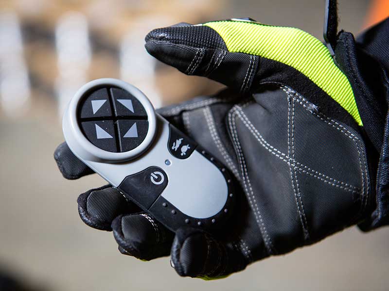 work truck pan tilt searchlights