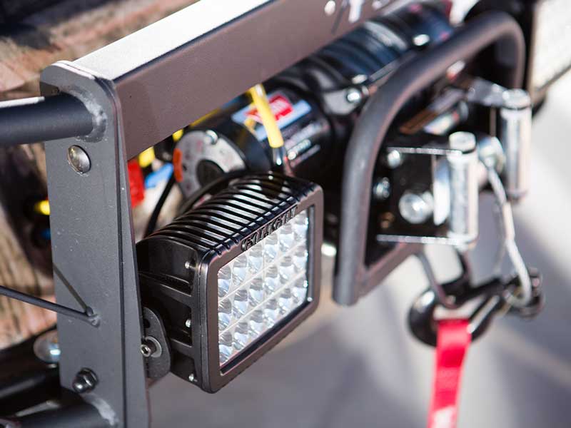 work truck pan tilt searchlights