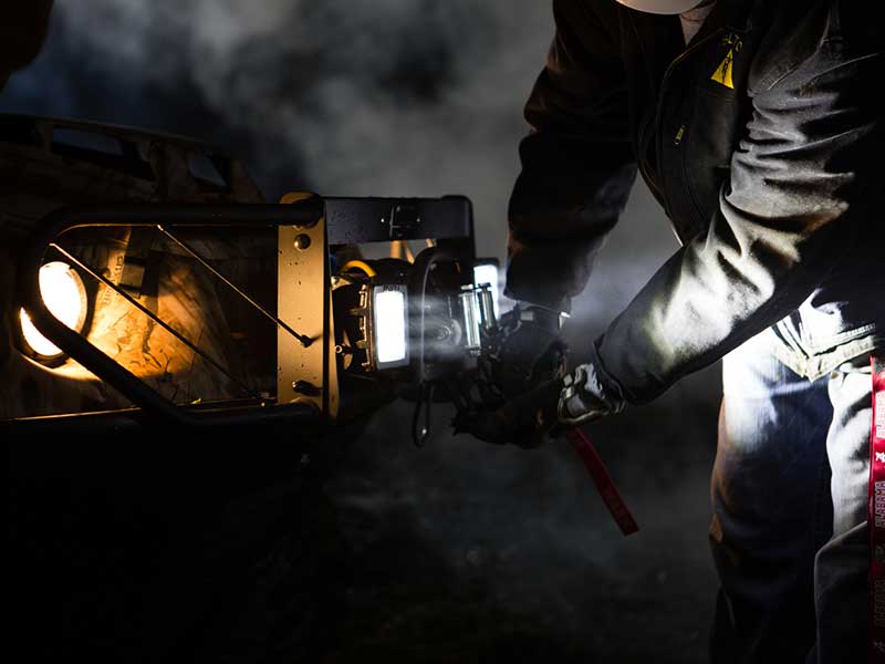 outdoor pan tilt searchlights