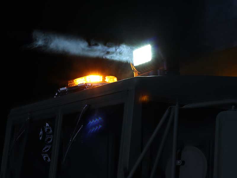 military pan tilt searchlights