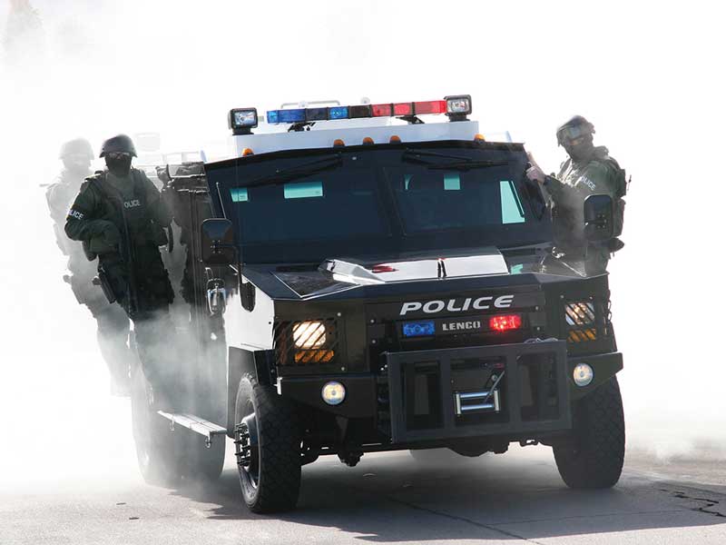 first responder pan tilt searchlights