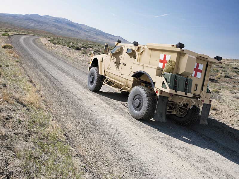 military pan tilt searchlights